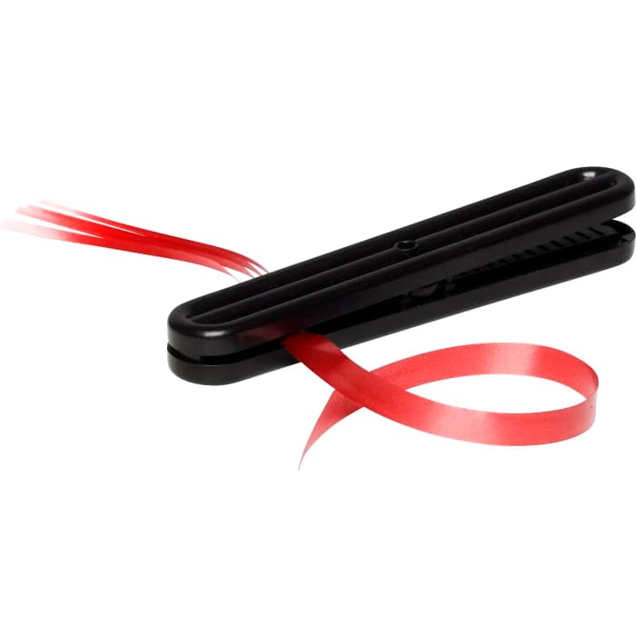 Presentbandstrimlare Svart