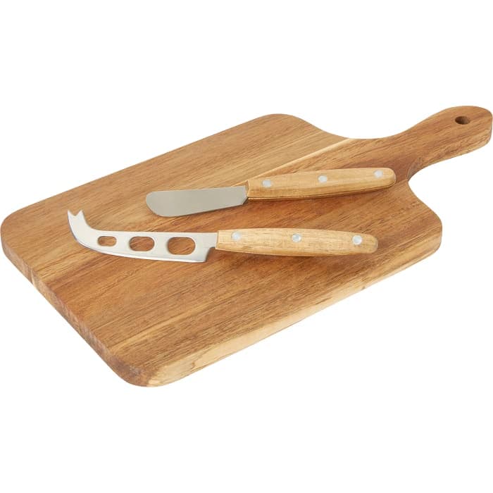 Ostbricka med 2 knivar