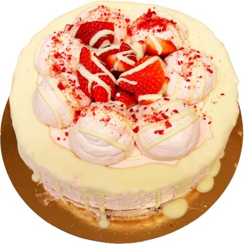 Jordgubbstårta 10-12 Bitar