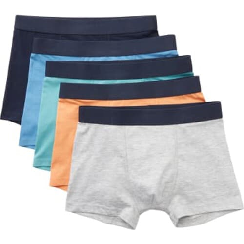 Boxer Enfärgad Strl 110/116