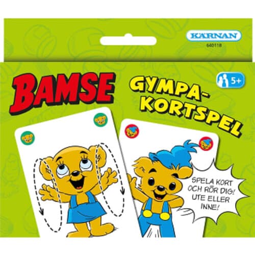 Gympakortspel Bamse