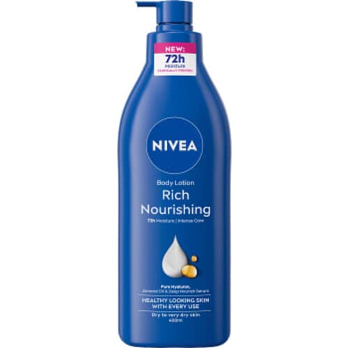 Body Lotion Rich Nourishing Pump