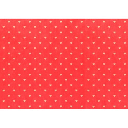 Julpapper Kraft Hjärta