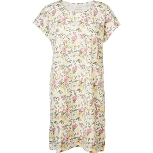 Big Tee Alice vit aop S/M