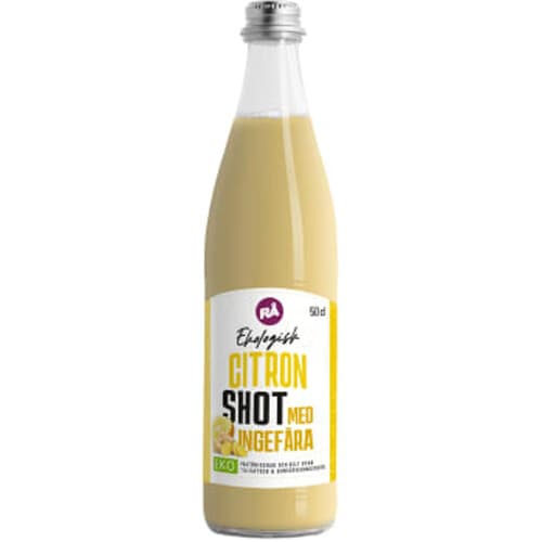 Juice Citron Shot med Ingefära