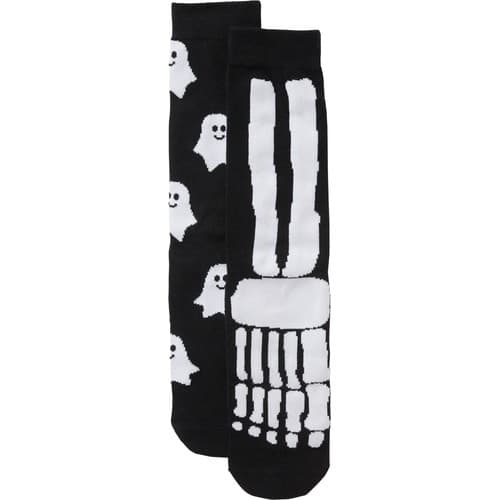 Socka Skelett Svart 25/29