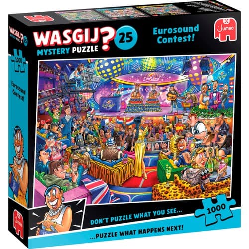 Pussel Eurosound Contest! 1000bitar Wasagij