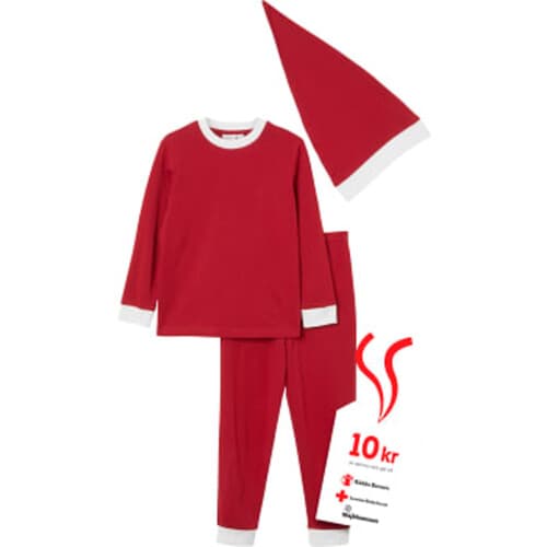 Tomteset trikå 110/116