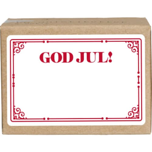 Juletiketter God jul