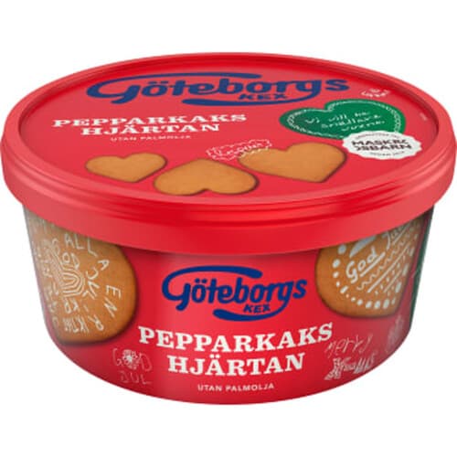 Pepparkakshjärtan