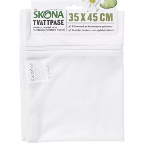 Tvättpåse Vit45cm ICA