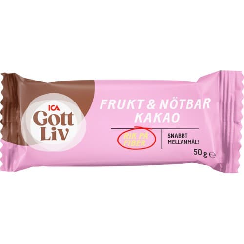Bar Frukt & Nöt Kakao