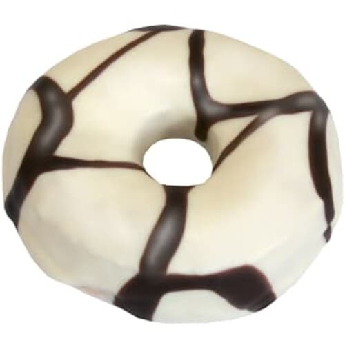 Donut Vit Choklad
