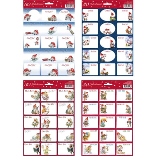 Juletiketter280mm 30-p gruppen