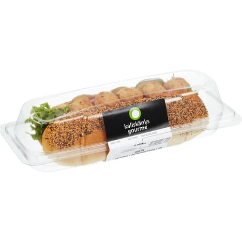 Baguette köttbullar & rödbetssallad Kallskänks Gourmé