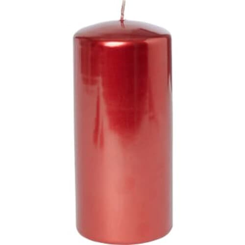 Blockljus shiny Röd