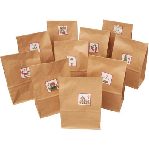 Adventspåsar 12x19,5cm