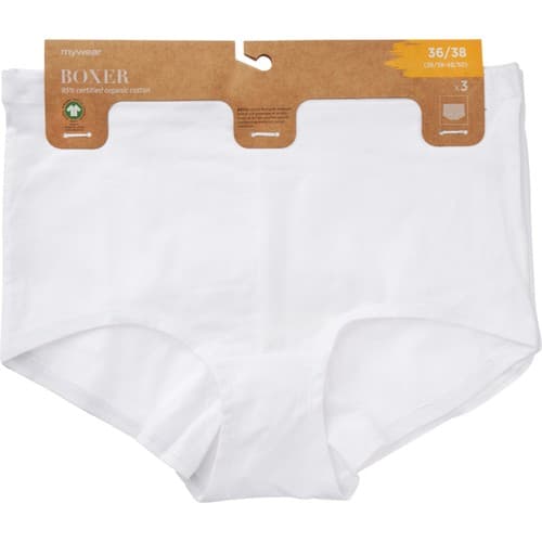 Boxer Annie Vit 40/42