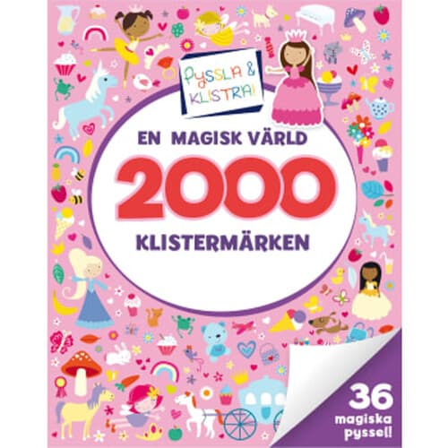 2000 klistermärken: En magisk värld