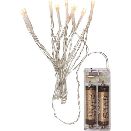 FIRA ljusslinga 10LED Vit