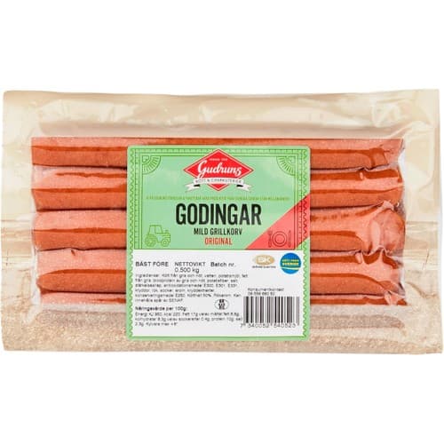 Grillkorv Goding Original Alspånsrökt