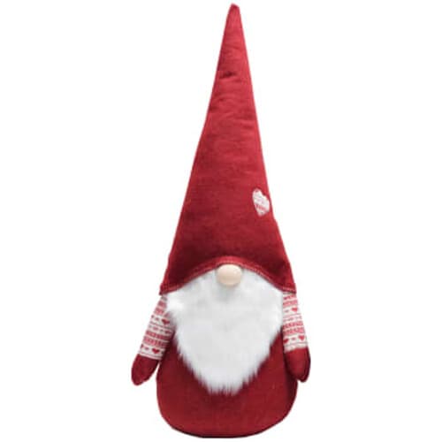 Tomte Pekka 100cm, röd