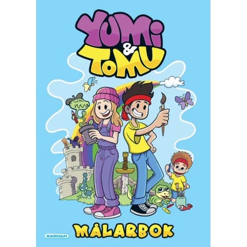 Målarbok Yumi & Tomu