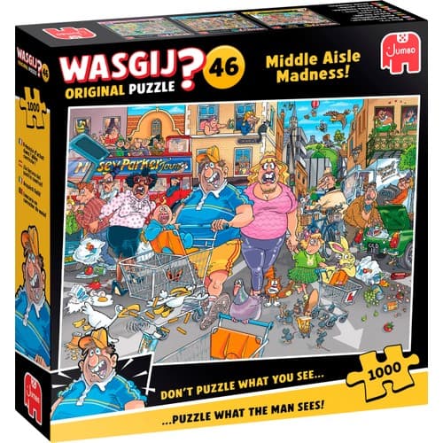 Pussel Middle Aisle Madness! 1000 bitar Wasagij