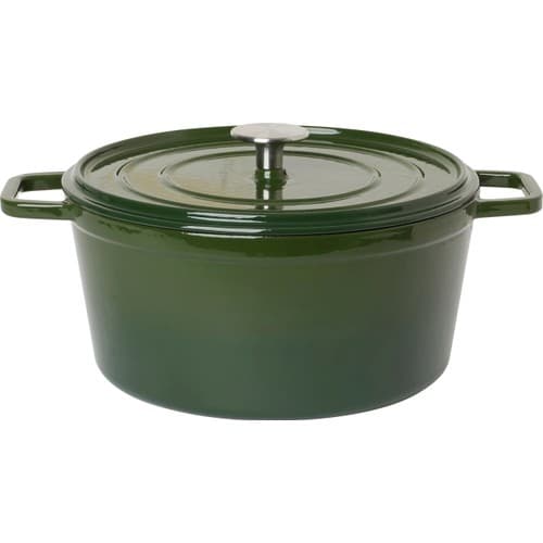Gjutjärnsgryta grön