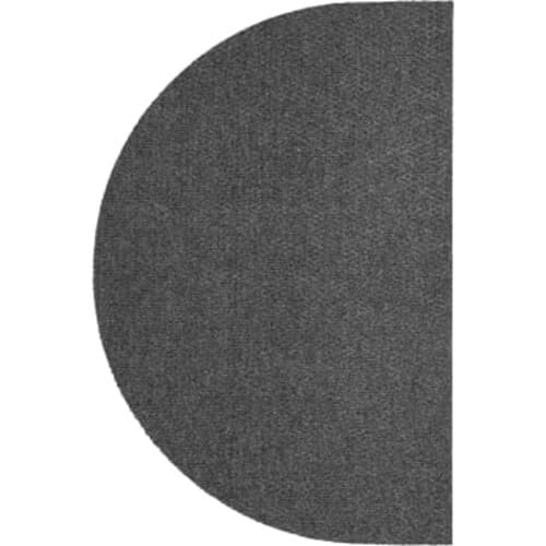 Dörrmatta Skrapo Halvmåne Grå75cm