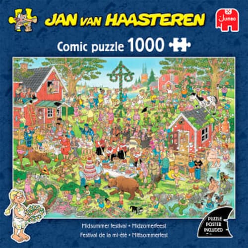 Pussel Midsommar 1000 bitar