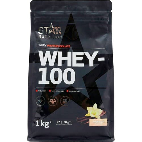 Proteinpulver Vaniljsmak Whey-100