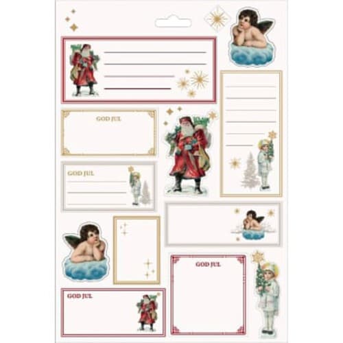 Juletiketter Stilla natt