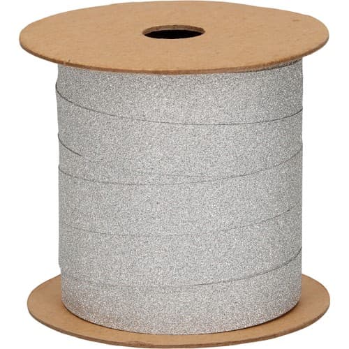 Presentband Silver Glitter