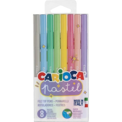 Fiberpennor Pastell