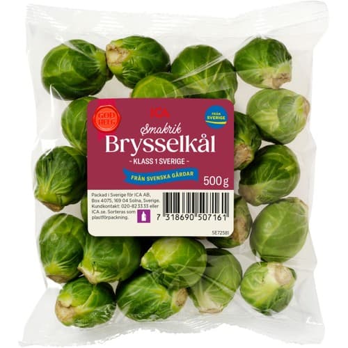 Brysselkål jul