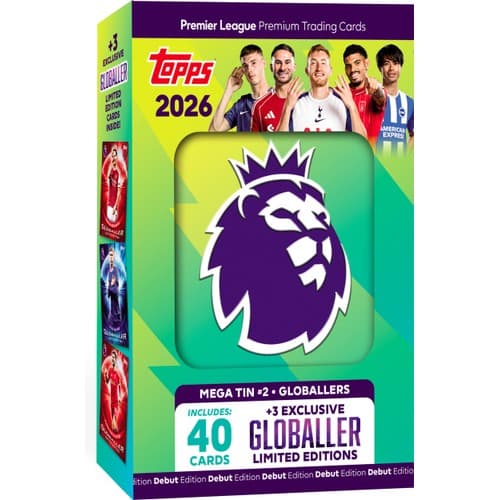 Fotbollskort Premier League Mega Tin 25/26