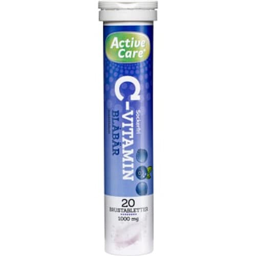 Brustablett C-vitamin Blåbär Sockerfri