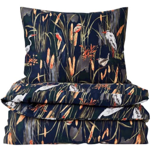 Bäddset Ice Birds Blå Satin h