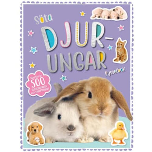 Söta djurungar : pysselbok