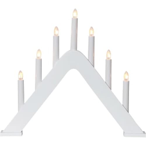 Elljusstake Jarve Vit 7 Ljus