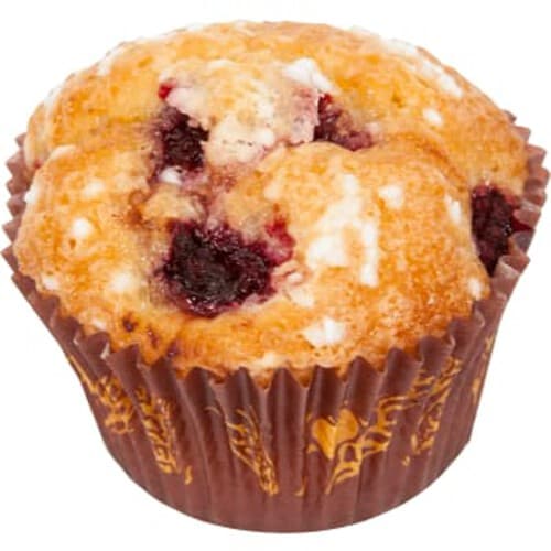 Hallonmuffins