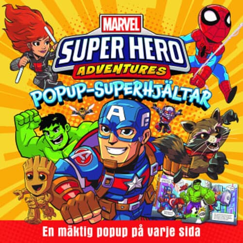 Popup superhjältar Marvel