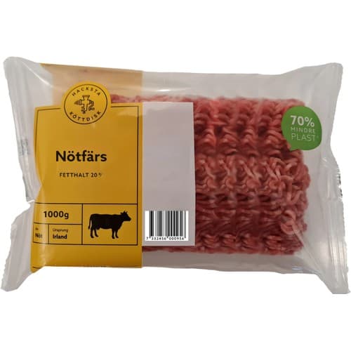 Nötfärs Färsk 20%