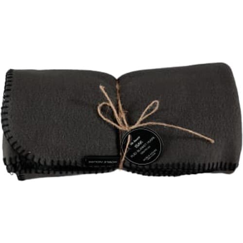 Fleecepläd Isak Antracit