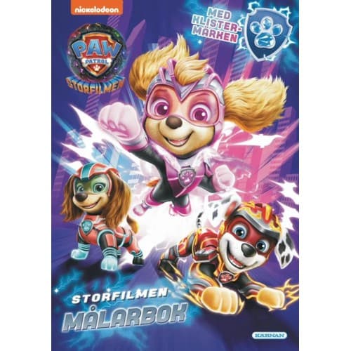 Målarbok Paw Patrol