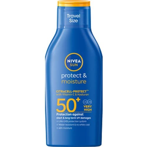Solskydd Protect&Moisture Reseförpackning SPF50+