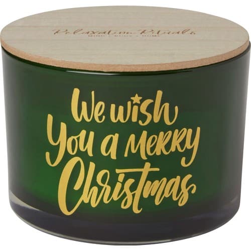 Doftljus Fiona grön Xmas