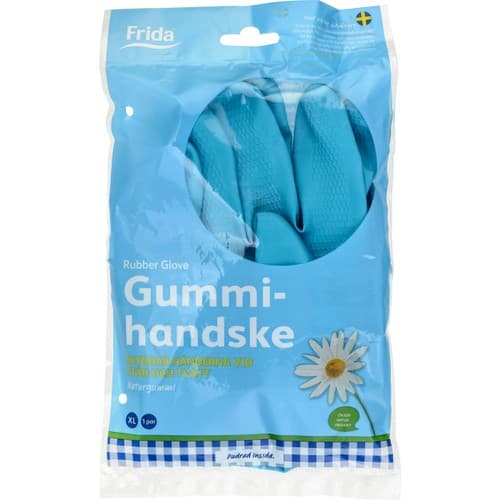 Gummihandske X-Large