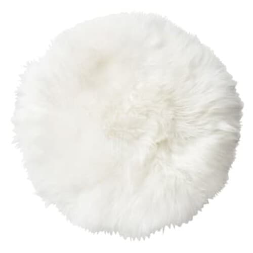 Sittdyna Fårskinn Ulla Vit